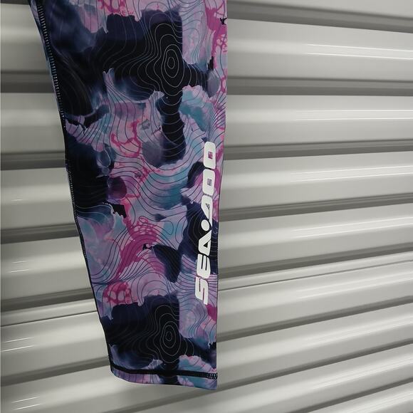 Sea Doo UV Protection Leggings Women's Size 2XL Black Casual Athletic Pants - Picture 3 of 10